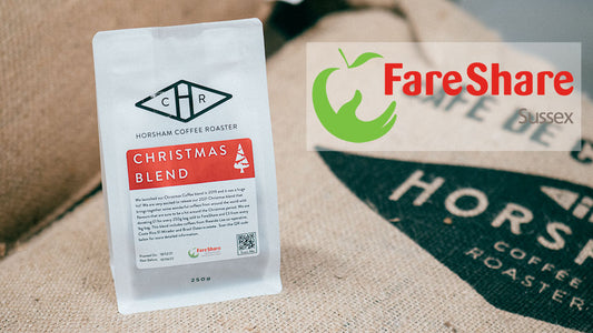 Charity coffee for fareshare