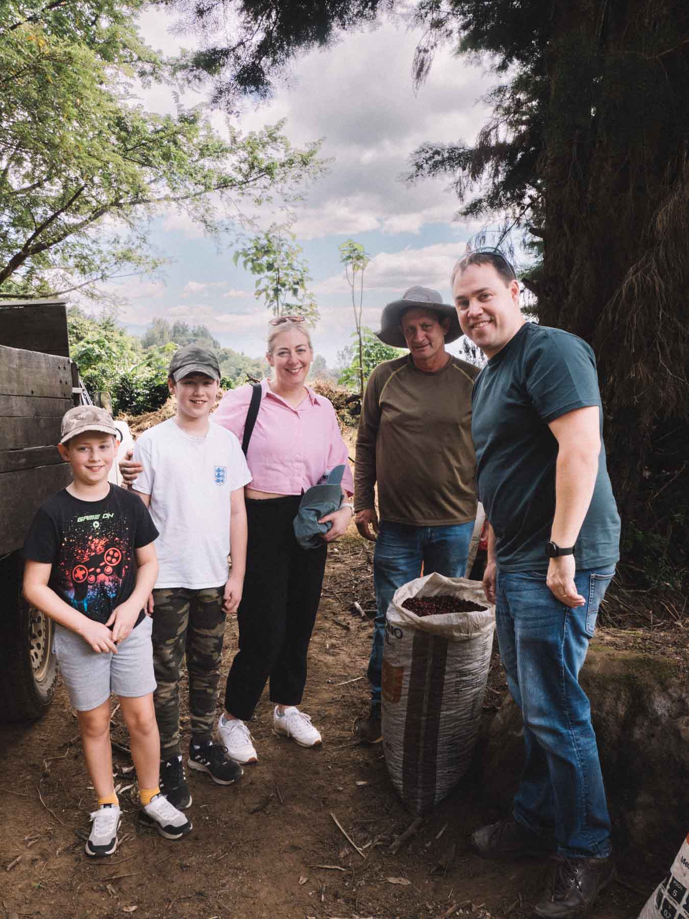 Costa Rica Aguilera brothers coffee