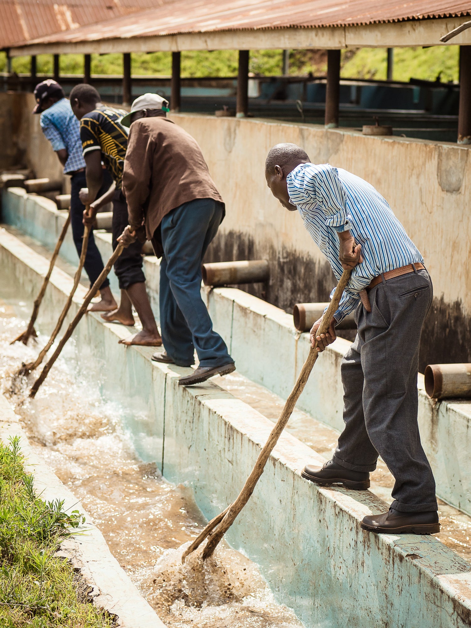 Kenya grading channels