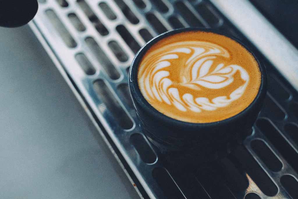 Cortado coffee drink