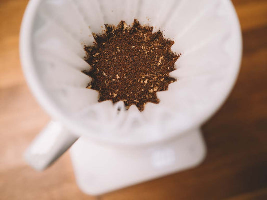 Exract coffee correctly using a Kalita wave