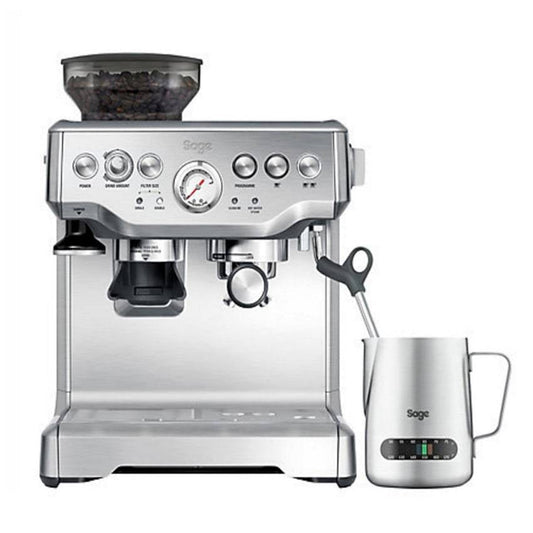 Sage The Barista Express Espresso Machine With Temp Control Milk Jug