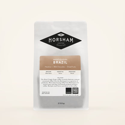 Horsham Coffee Roaster coffee package on a white background