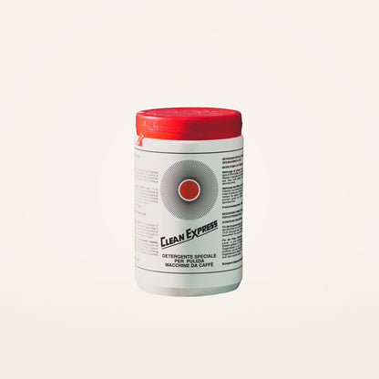 Espresso machine cleaning powder