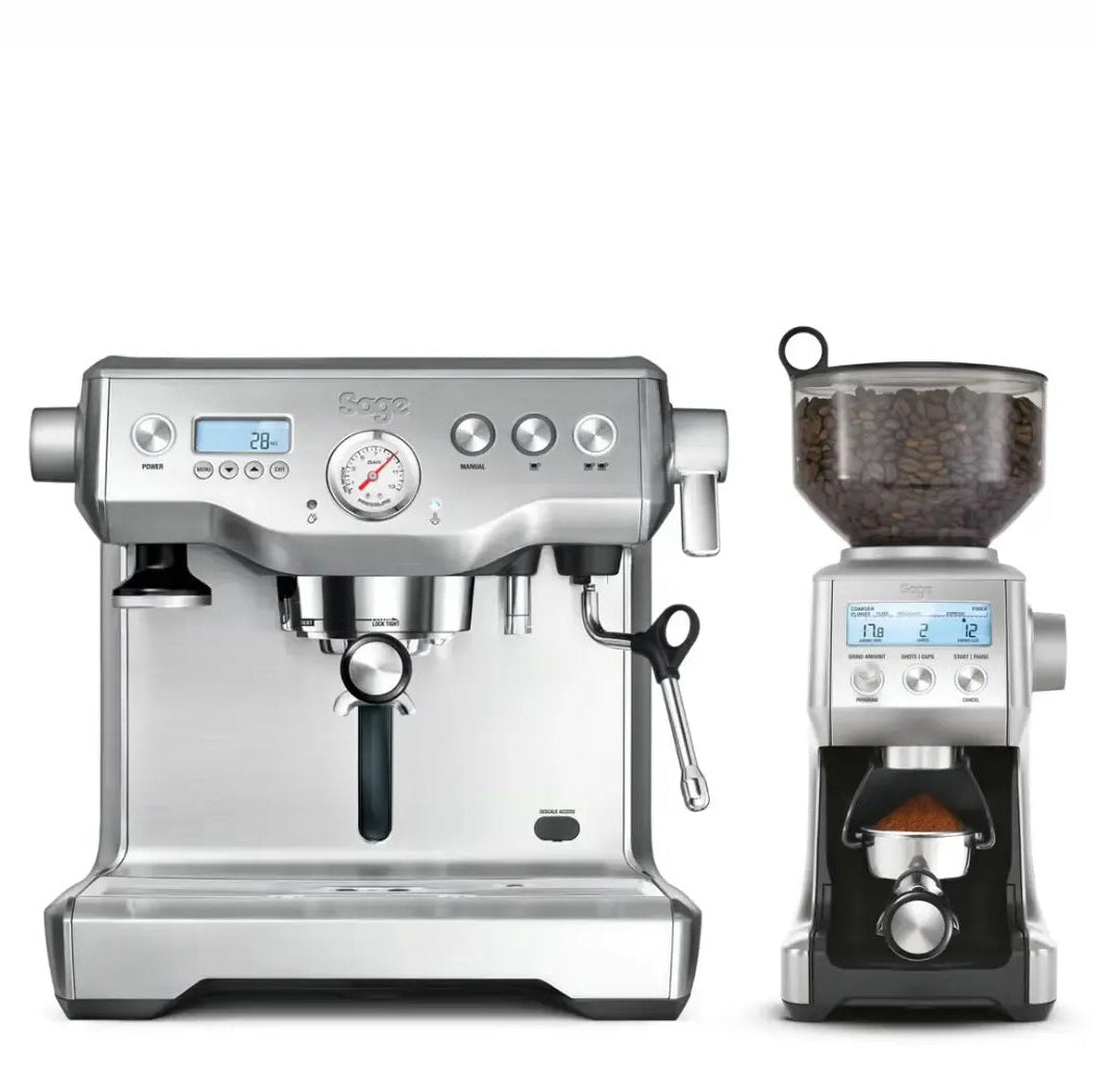 Sage the Dynamic Duo Espresso Machine and Coffee Grinder