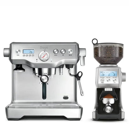 Sage the Dynamic Duo Espresso Machine and Coffee Grinder
