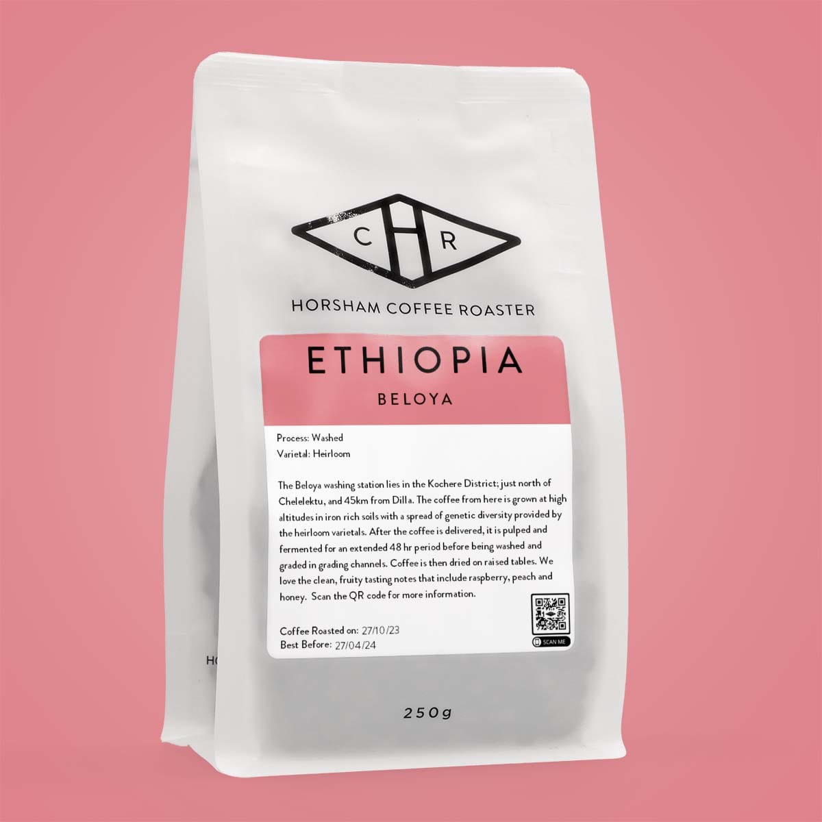 Ethiopia Beloya washed coffee
