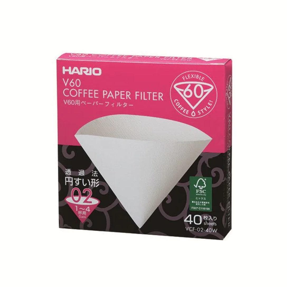 Hario V60 02 pack of 100 filter papers - Horsham Coffee Roaster