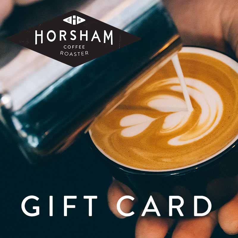 Coffee gift card