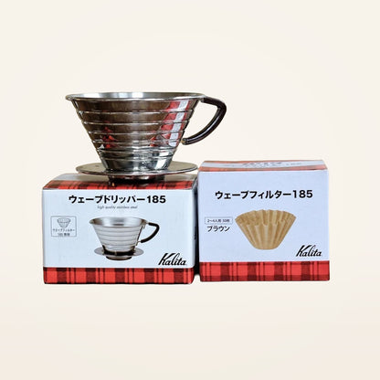 Kalita Wave 185 Metal - Free UK Delivery