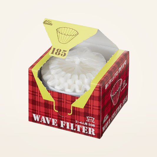 Kalita Wave 185 White Filter Papers