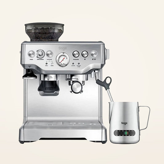 Sage The Barista Express Espresso Machine With Temp Control Milk Jug