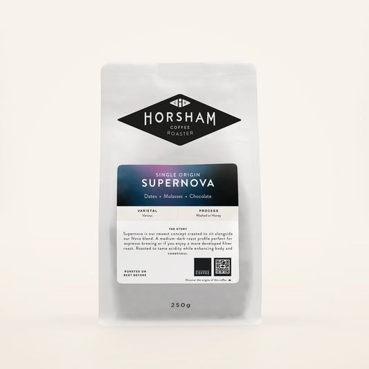 Cooperative blend from Horsham Coffee Roaster