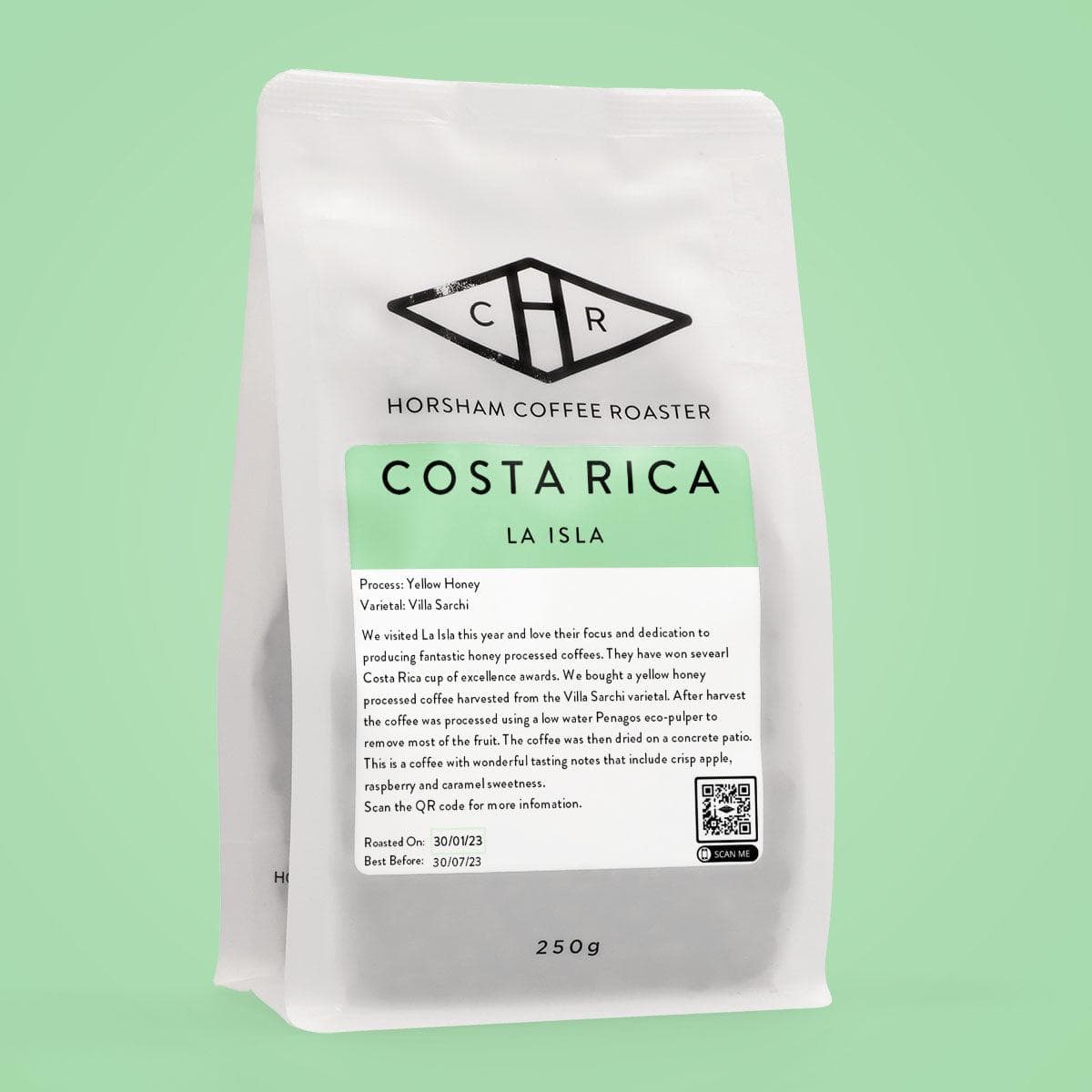 Costa Rica - La Isla Yellow Honey