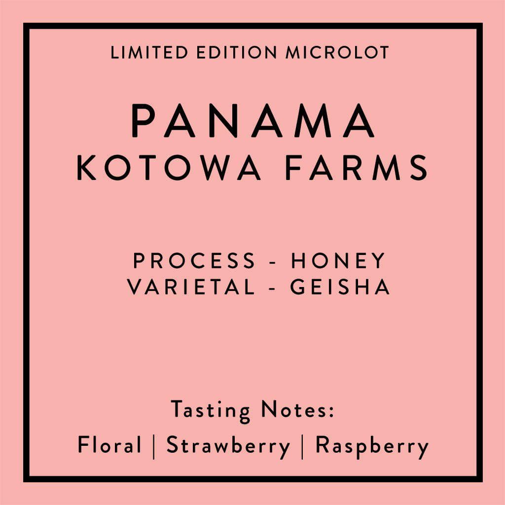 Panama - Kotowa farms honey Geisha