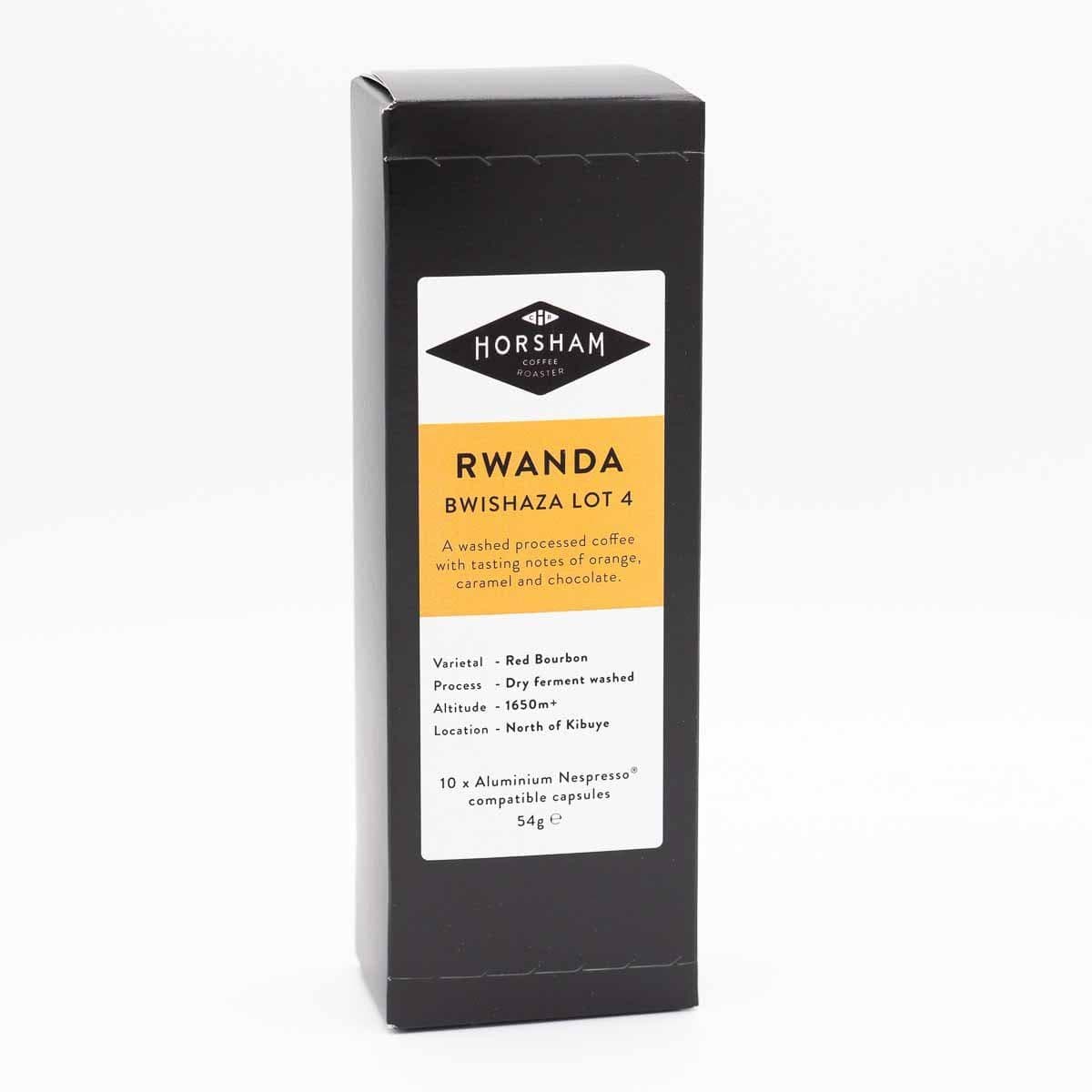 Rwanda coffee capsules