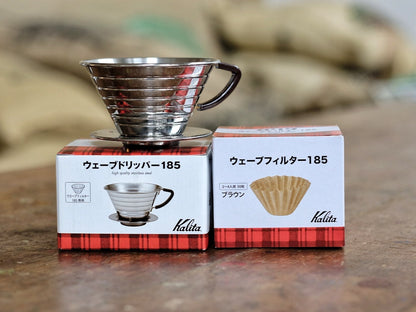 Kalita Wave 185 Metal - Free UK delivery - Horsham Coffee Roaster
