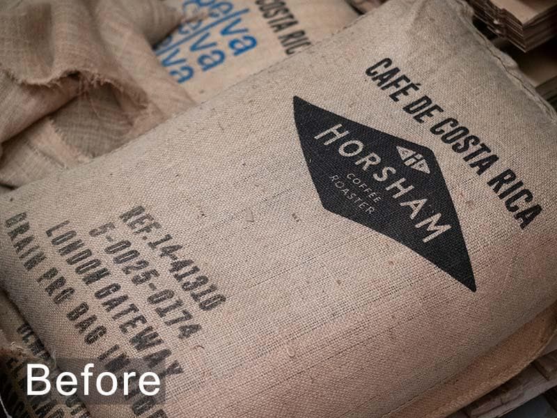 Jute tote bag